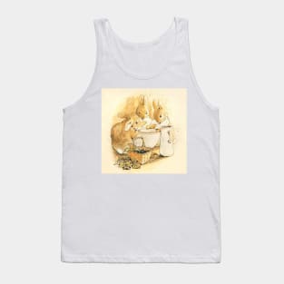 Rabbits and Milk Pudding by Beatrix Potter Tank Top